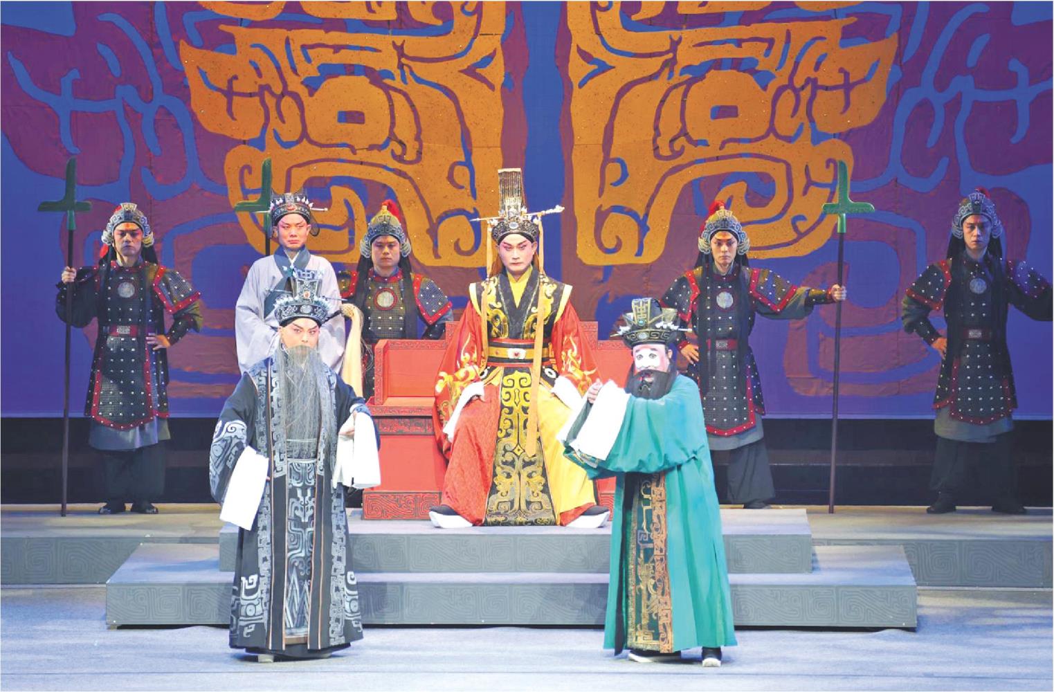 新编历史京剧《孙武》在山东滨州首
