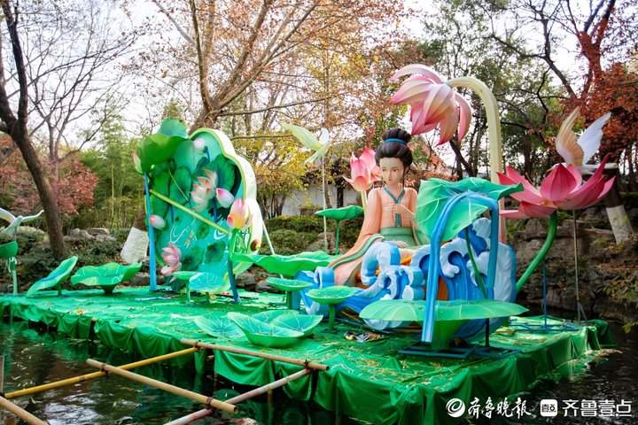 邂逅趵突泉畔“李清照”,沉浸式体验“误入藕花深处”