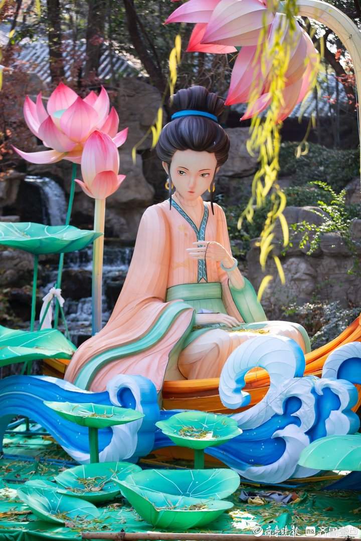 邂逅趵突泉畔“李清照”,沉浸式体验“误入藕花深处”