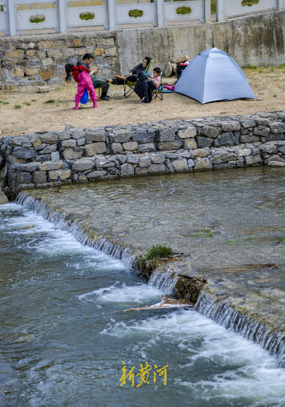 四季清水长流，济南大辛河源头成网红景点   