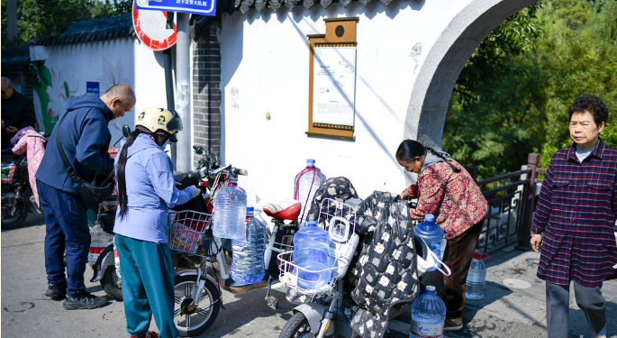 一年四季 泉在济南丨泉水喷涌持续发力 名泉取水迎来高峰