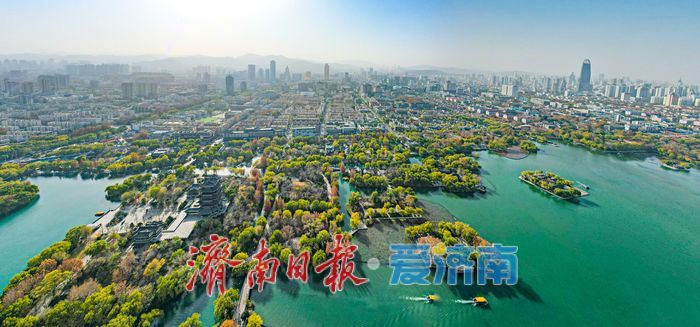 云端瞰湖色 泉城入画来