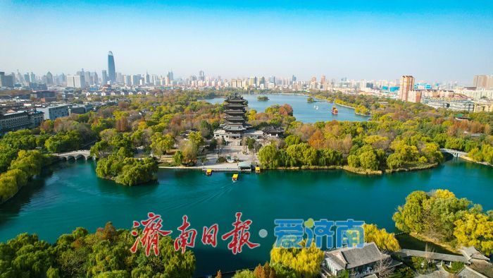 云端瞰湖色 泉城入画来