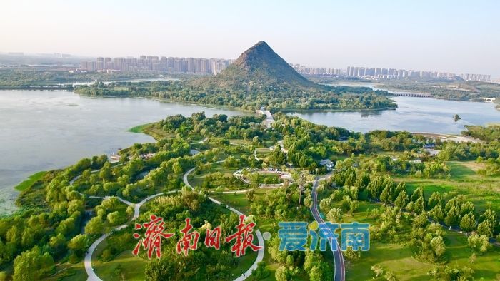 秋染华山湖 绘就泉城生态宜居画卷