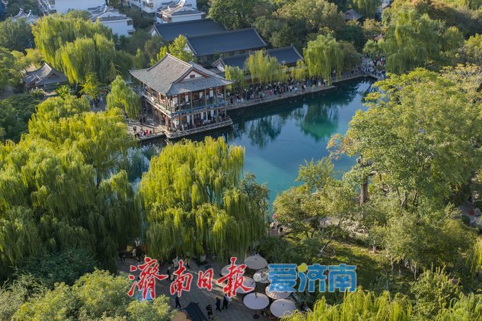 龙潭观鱼，邂逅泉城秋日国风
