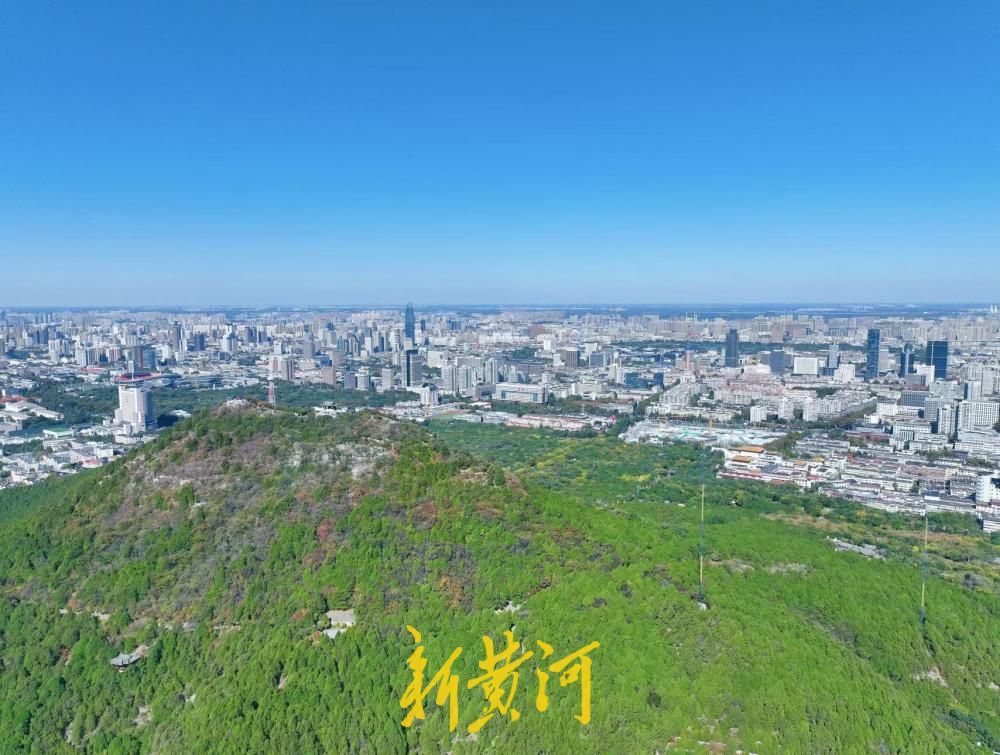 蓝天配山景！冷空气送来泉城治愈晴空